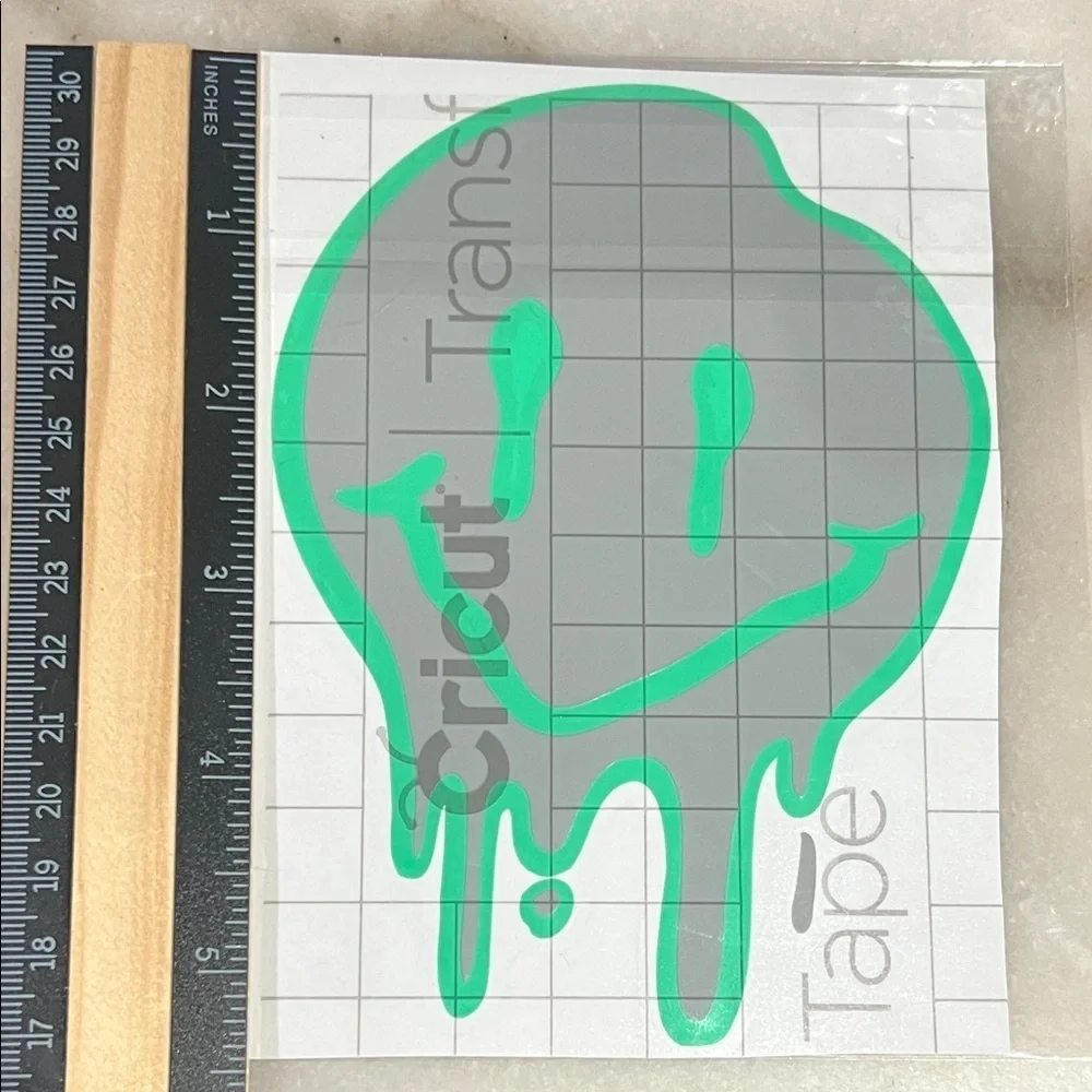 Green Antisocial Club and Smile Emoji Wall Decals
